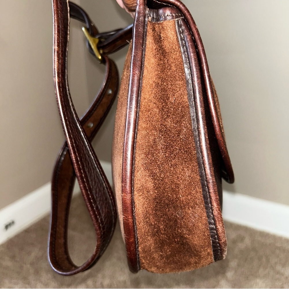Rare Vintage Coach Berkeley Crescent saddle bag 9014 - Picture 12 of 17